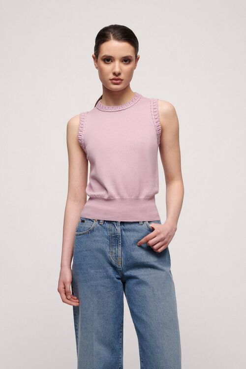 Luisa Spagnoli Mini - Top in lana