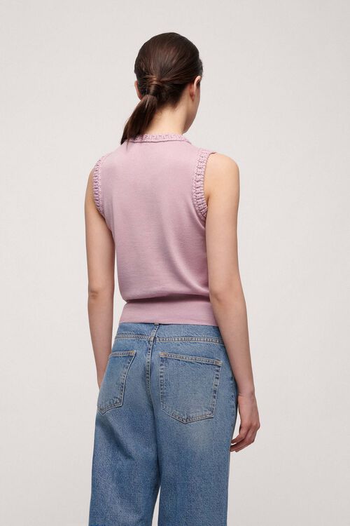 Luisa Spagnoli Mini - Top in lana Vendita