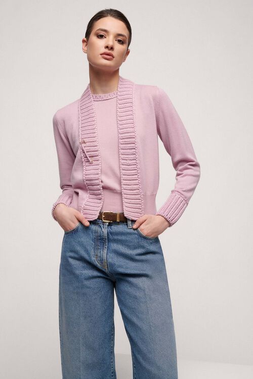 Luisa Spagnoli Mini - Top in lana Vendita