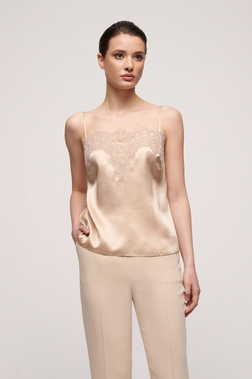 Luisa Spagnoli Lilia - Top in pizzo