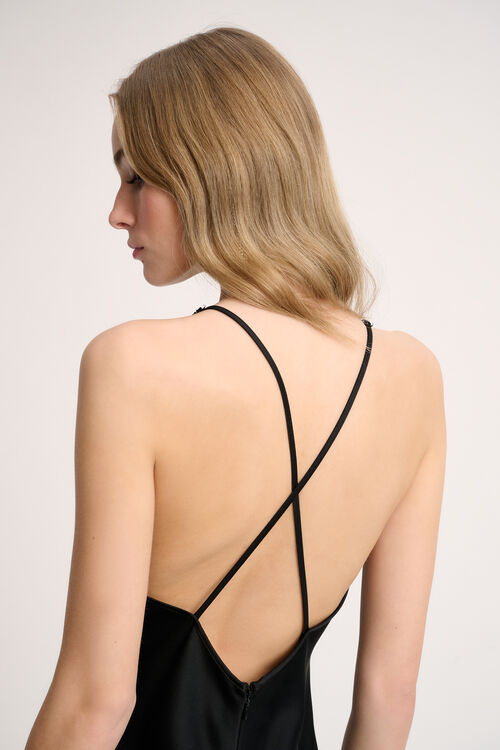 Luisa Spagnoli Gesso - Abito longuette elegante Presa
