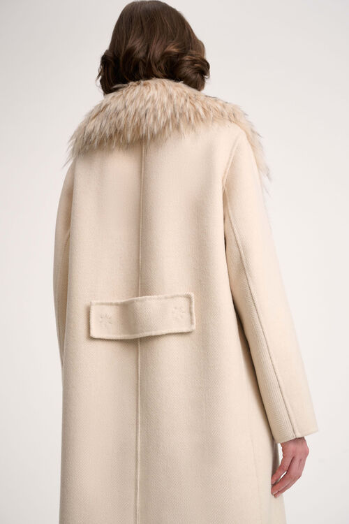 Luisa Spagnoli Supplica - Cappotto con collo In Saldo