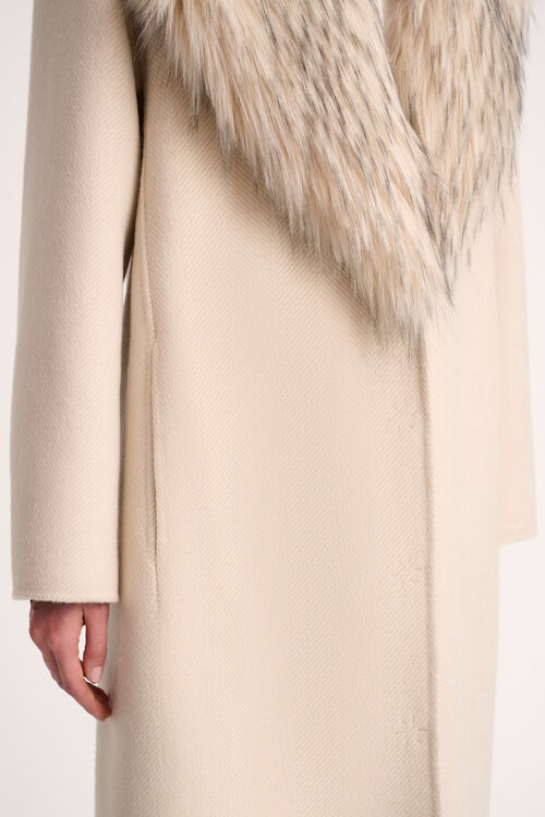 Luisa Spagnoli Supplica - Cappotto con collo In Saldo