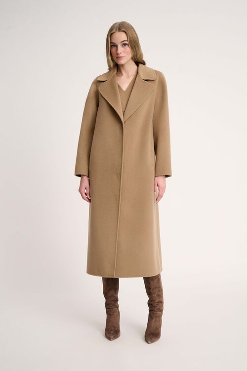 Luisa Spagnoli Sussulto - Cappotto con revers faux fur In Linea