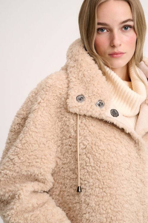 Luisa Spagnoli Serra - Cappotto teddy Nuovo
