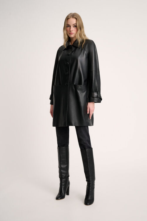 Luisa Spagnoli Superbo - Cappotto in pelle