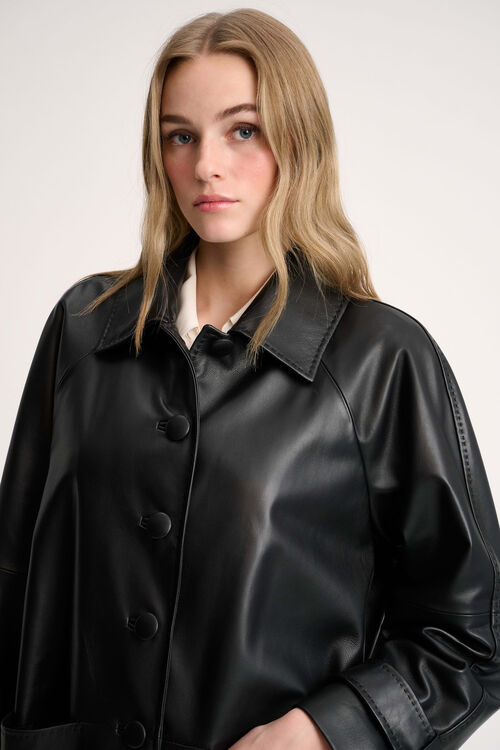 Luisa Spagnoli Superbo - Cappotto in pelle Acquista Ora