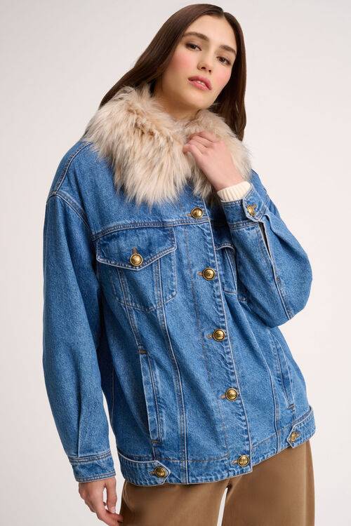 Luisa Spagnoli Scialuppa - Giubbotto in denim Convenienza
