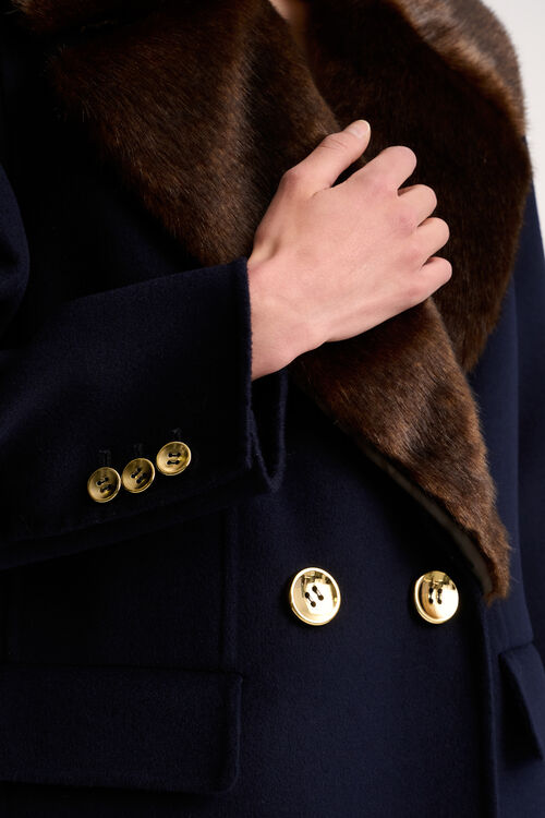 Luisa Spagnoli Saliente - Cappotto con collo - Fashion Show Offerta