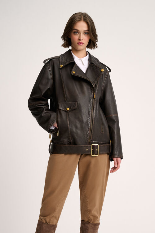 Luisa Spagnoli Singolo - Giubbotto aviator Outlet