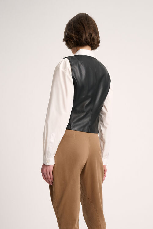 Luisa Spagnoli Sapore - Gilet in pelle Italy