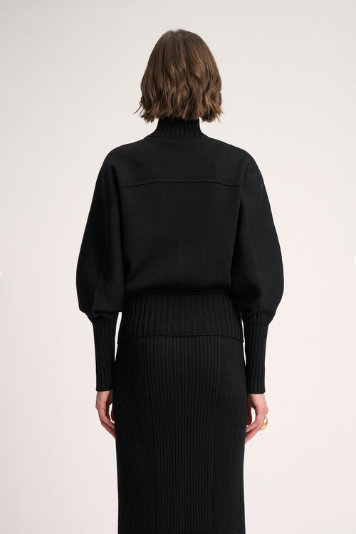 Luisa Spagnoli Merlo - Giacca bomber in maglia Spedizione Gratuita