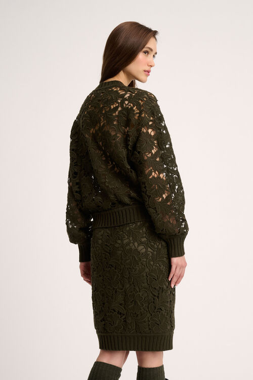 Luisa Spagnoli Segesta - Cardigan in pizzo - Fashion Show Presa