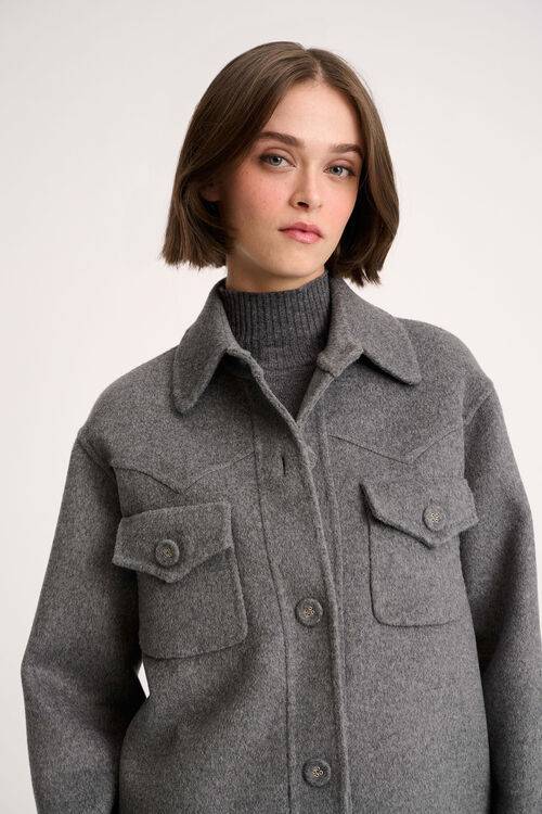 Luisa Spagnoli Saliera - Giacca in panno - Fashion Show Offerta