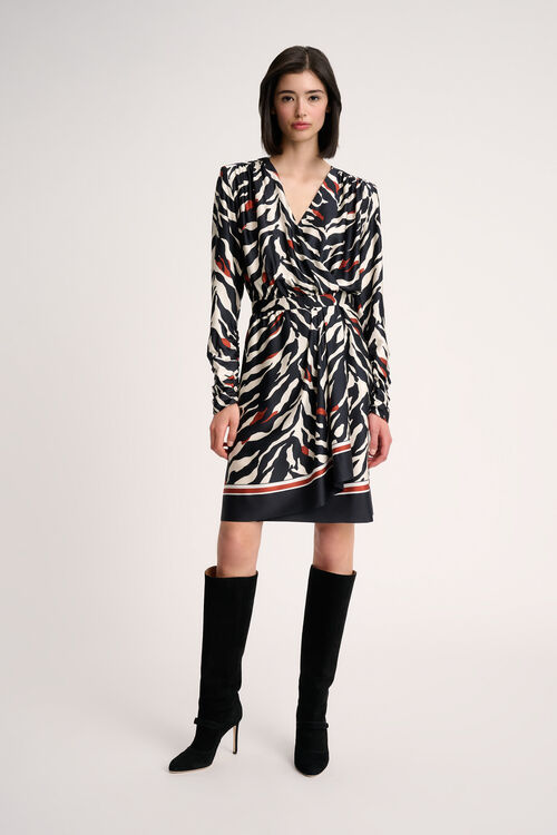 Luisa Spagnoli Granaio - Abito stampa animalier Moda