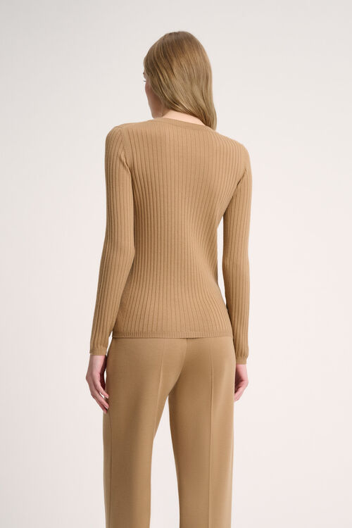 Luisa Spagnoli Maggi - Pullover a coste Novità