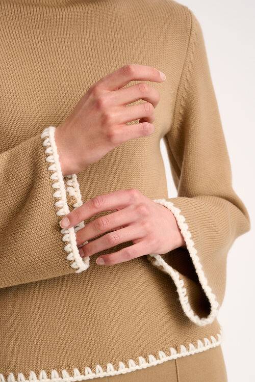 Luisa Spagnoli Monet - Pullover lupetto Online