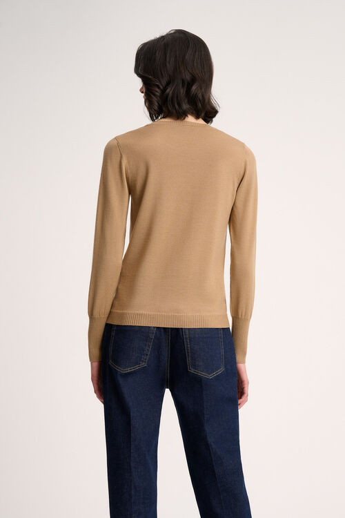 Luisa Spagnoli Mossa - Pullover in lana Offerta Giorno del Papà