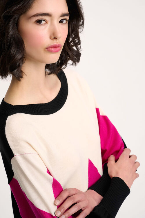 Luisa Spagnoli Magneti - Pullover a rombi Saldi