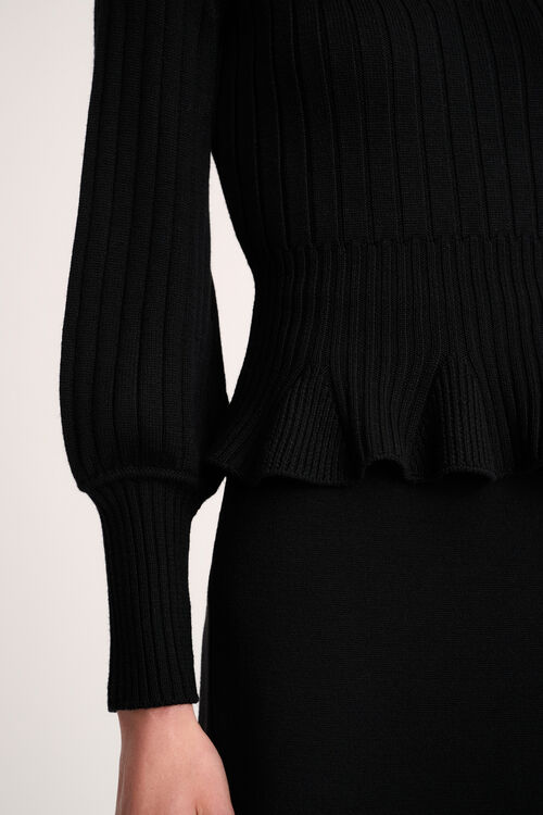 Luisa Spagnoli Merlato - Pullover scollo a cuore Vendita Economica