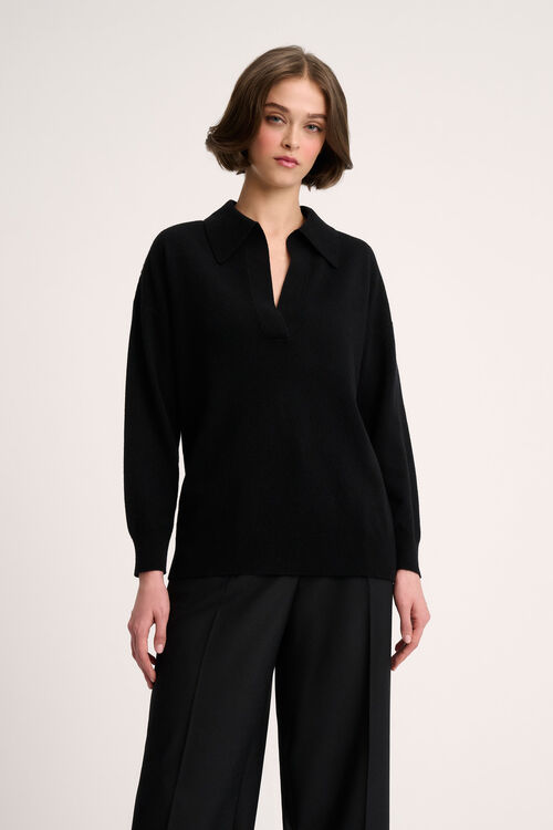 Luisa Spagnoli Cajal - Polo in cashmere 2025