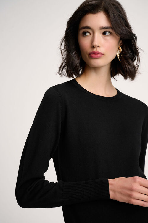 Luisa Spagnoli Mossa - Pullover in lana In Linea