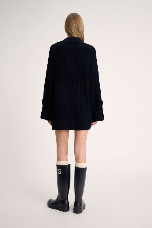Luisa Spagnoli Maniacale - Maxi pullover ricamato - Fashion Show Spedizione Gratuita