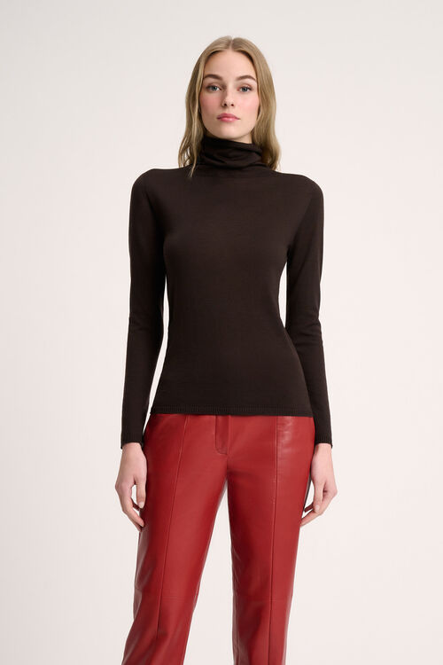Luisa Spagnoli Montefalco - Pullover in maglia leggera Qualità Garantita