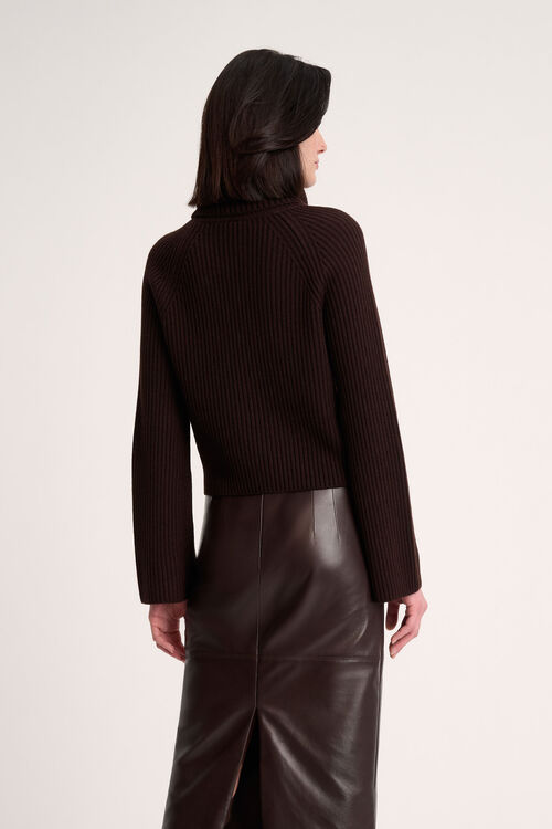 Luisa Spagnoli Magnus - Pullover dolcevita a coste Negozi Online