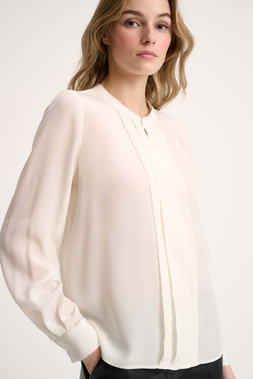 Luisa Spagnoli Logica - Blusa con scollo a goccia Prezzo Ridotto