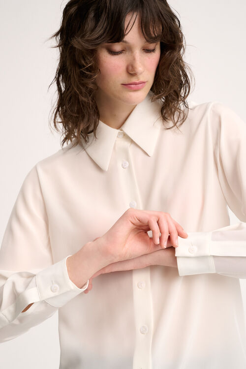 Luisa Spagnoli Limonaia - Camicia in seta Sottocosto