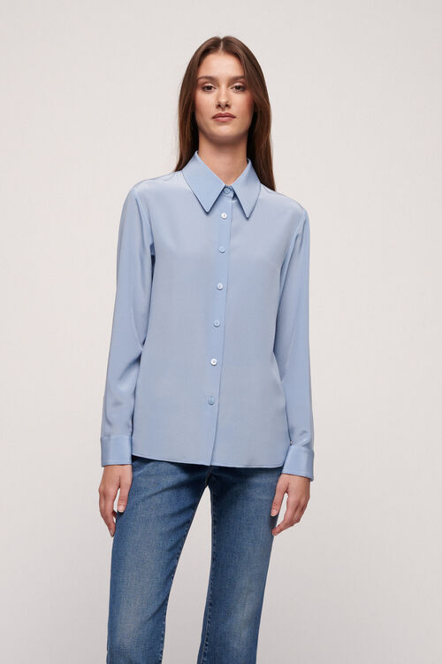 Luisa Spagnoli Limonaia - Camicia in seta Novità
