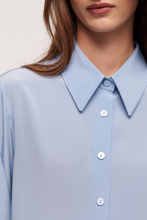 Luisa Spagnoli Limonaia - Camicia in seta Novità