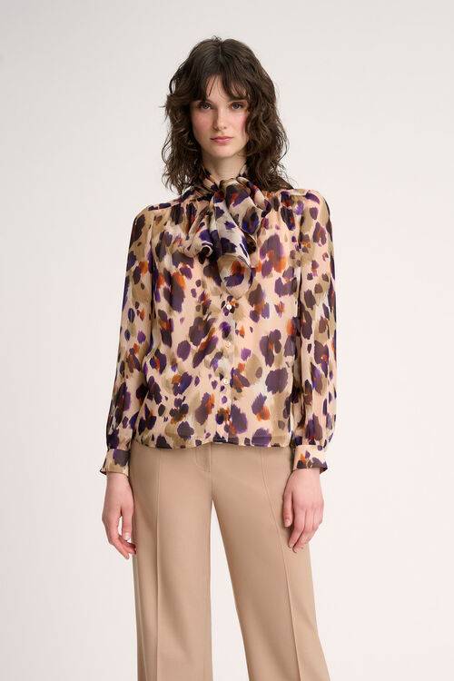Luisa Spagnoli Linda - Camicia con fiocco Offerta