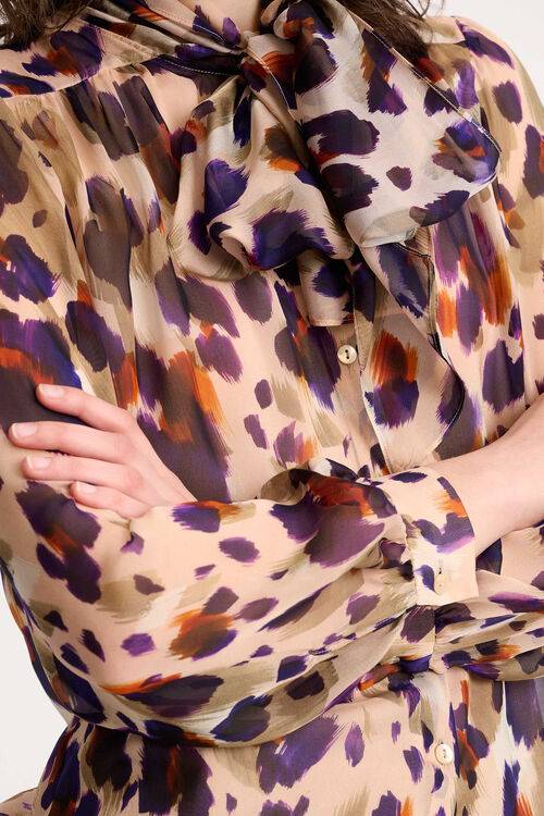 Luisa Spagnoli Linda - Camicia con fiocco Offerta
