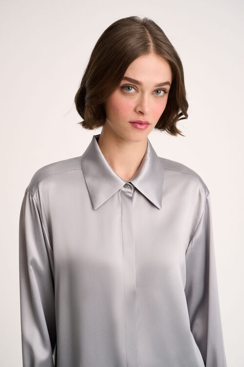 Luisa Spagnoli Levriero - Camicia in seta Outlet