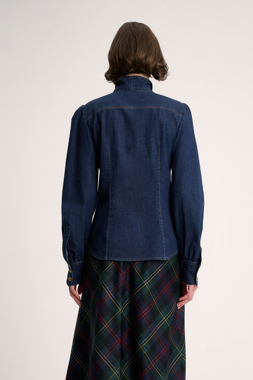Luisa Spagnoli Leonessa - Camicia in denim Saldi