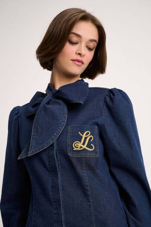 Luisa Spagnoli Leonessa - Camicia in denim Saldi