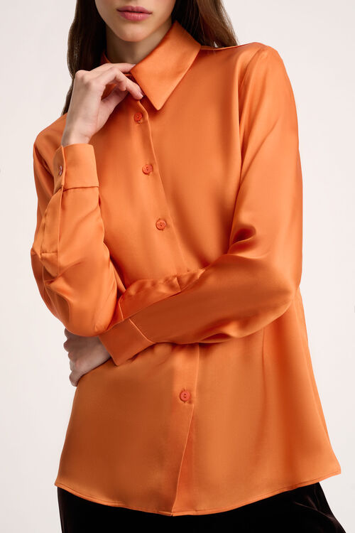 Luisa Spagnoli Livello - Camicia in seta Hotsell