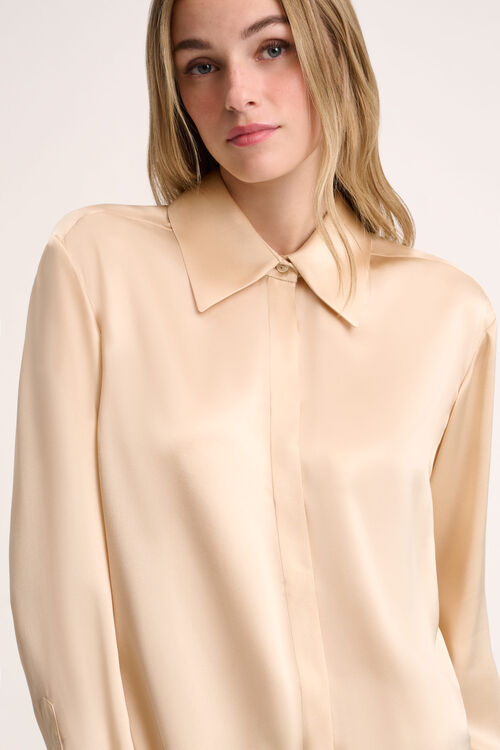 Luisa Spagnoli Levriero - Camicia in seta In Saldo