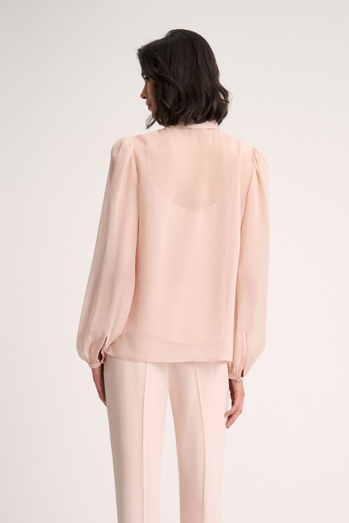 Luisa Spagnoli Lola - Blusa con ruches Nuova