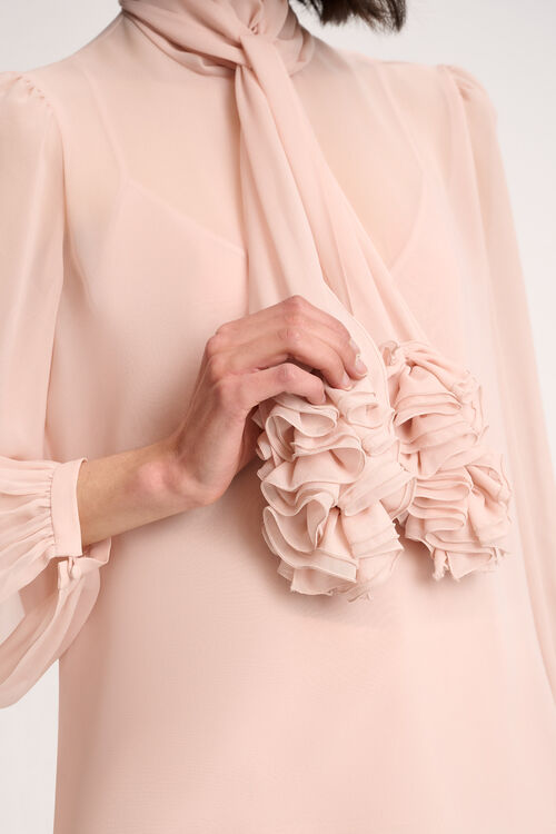 Luisa Spagnoli Lola - Blusa con ruches Nuova