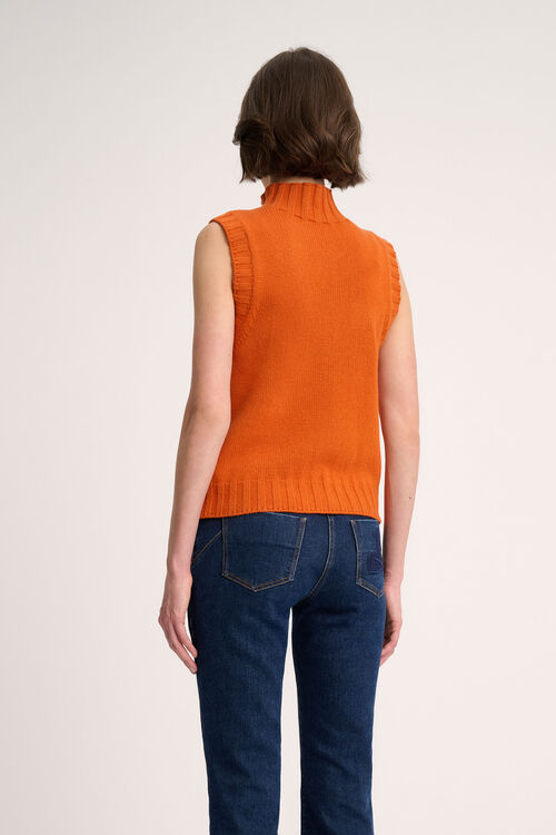 Luisa Spagnoli Chiusura - Gilet a collo alto Spedizione Gratuita