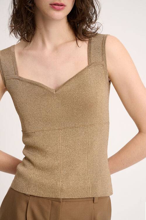 Luisa Spagnoli Zac - Top in lurex Convenienza