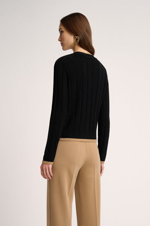 Luisa Spagnoli Mozione - Cardigan bon ton Saldi