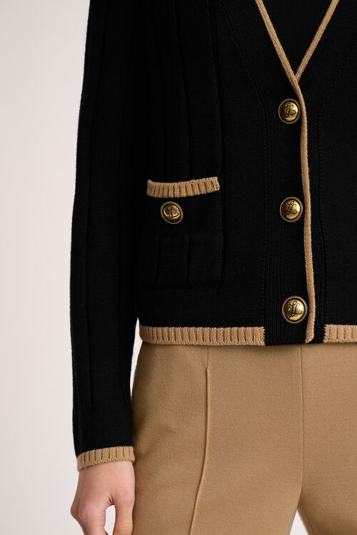 Luisa Spagnoli Mozione - Cardigan bon ton Saldi