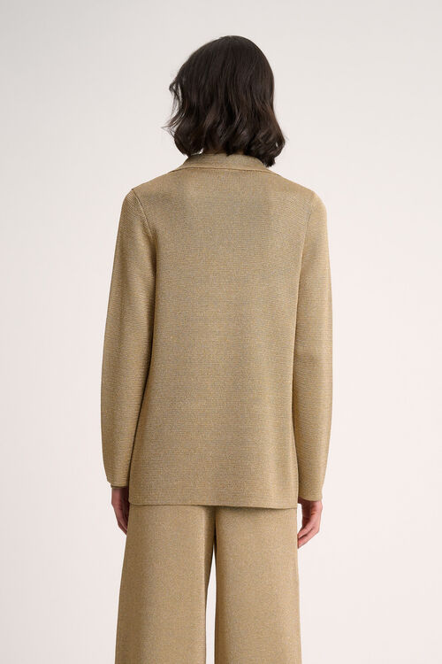Luisa Spagnoli Zeppola - Cardigan lurex Offerte