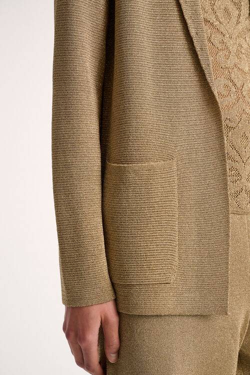 Luisa Spagnoli Zeppola - Cardigan lurex Offerte