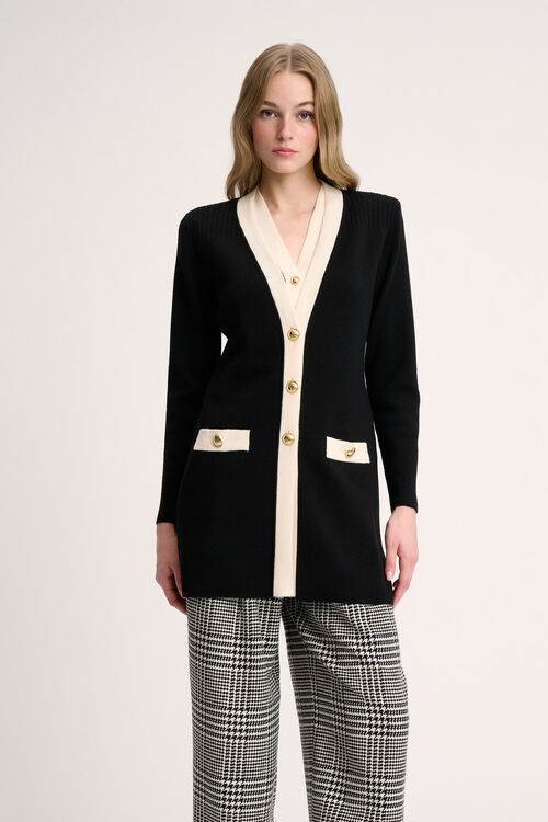 Luisa Spagnoli Mongioia - Cardigan lungo bon ton