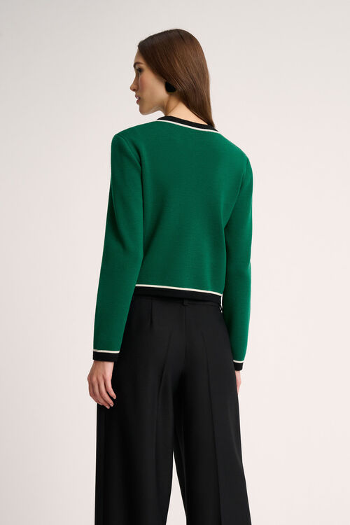 Luisa Spagnoli Materiale - Cardigan bon ton I Più Venduti